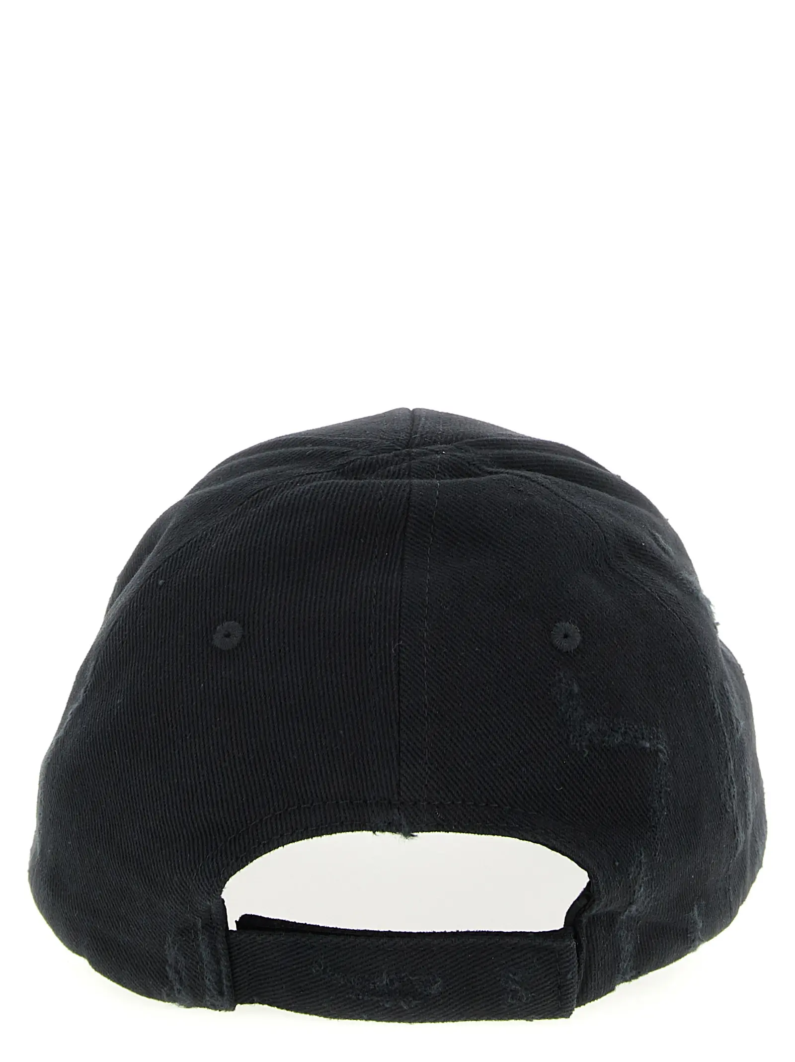 Кепка Logo Balenciaga Чорна 3 Logo cap Man BALENCIAGA Black