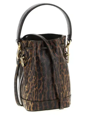 'Mon Tresor' mini bucket bag 8BS109AV54F1N1S FENDI Brown