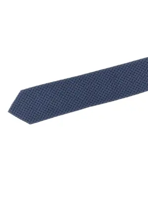 Patterned silk tie Man PAL ZILERI Blue