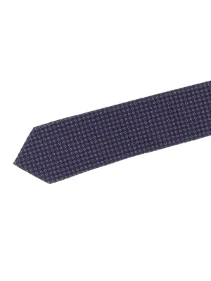Patterned silk tie Man PAL ZILERI Purple