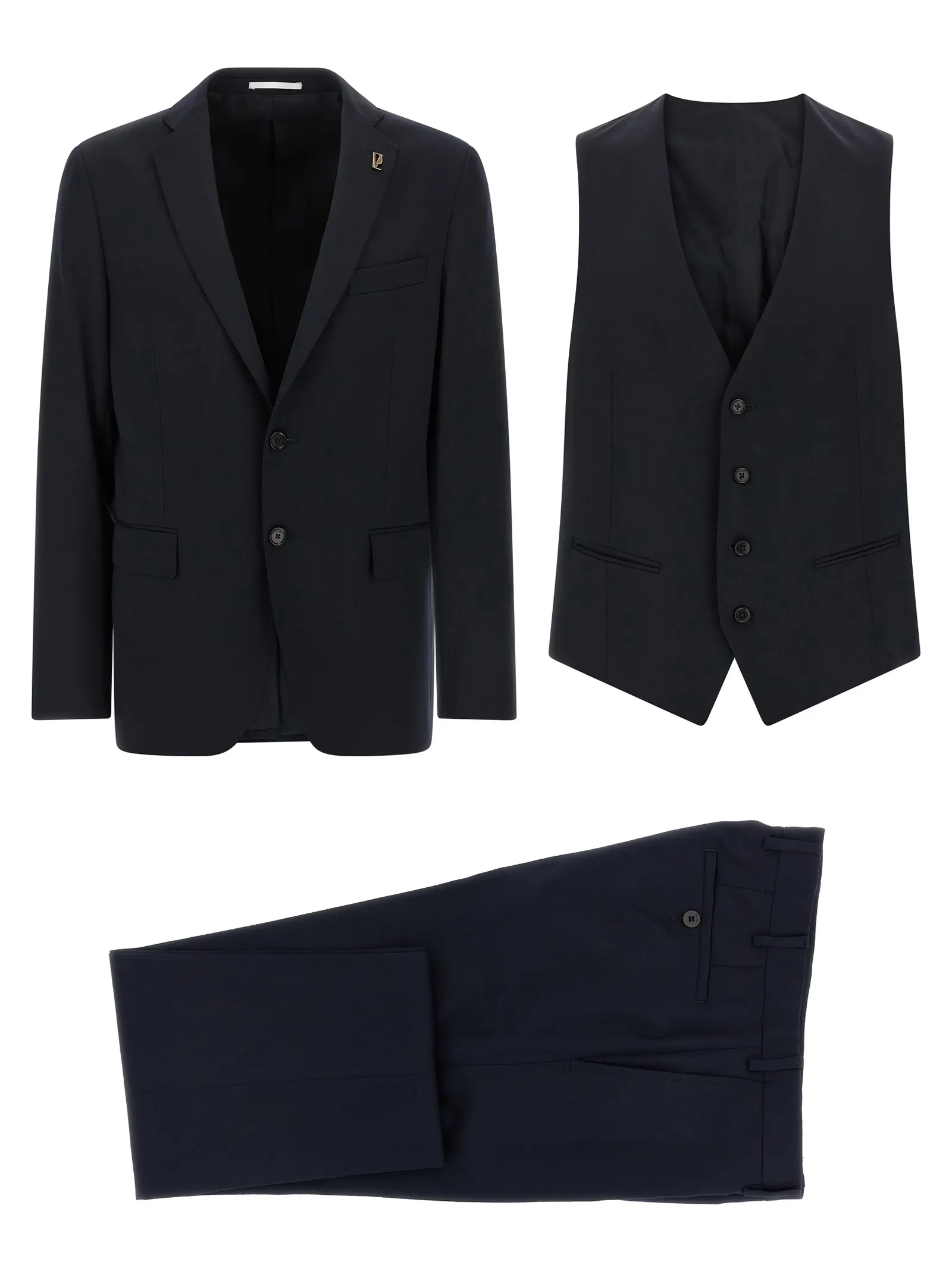 Костюм трійка Lord Pal Zileri Синій 1 3-piece 'Lord' dress PAL ZILERI Blue