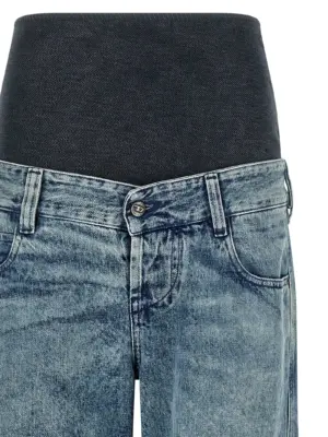 'D-Eni-F-Fsh1' jeans Woman DIESEL Light Blue