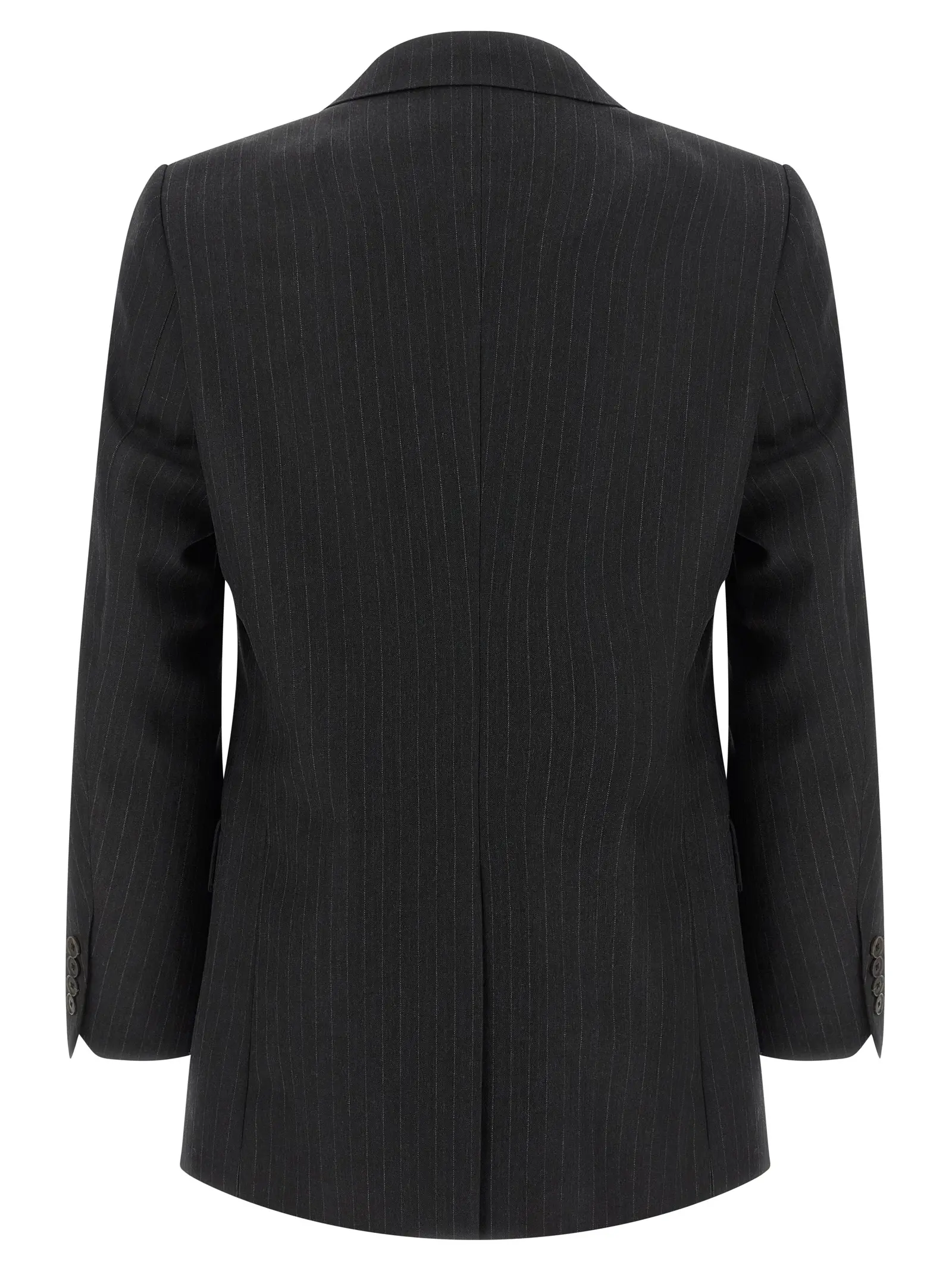 Піджак Pinstripe Auralee Сірий 2 Pinstripe blazer A25AJ01BSCHARCOALNAVYSTRIPE AURALEE Gray
