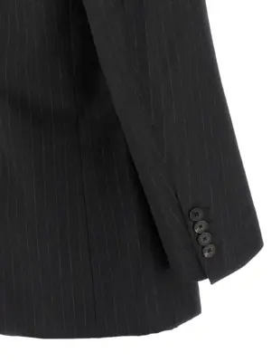 Pinstripe blazer 100% wool AURALEE Gray