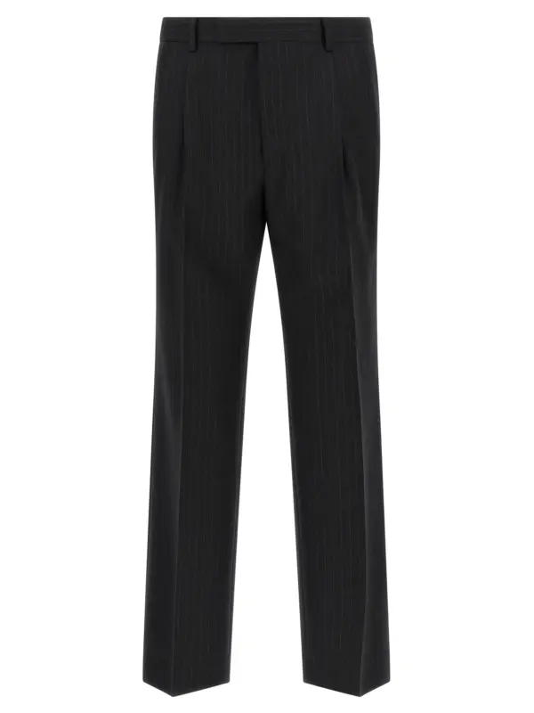 Pinstripe pants AURALEE Gray
