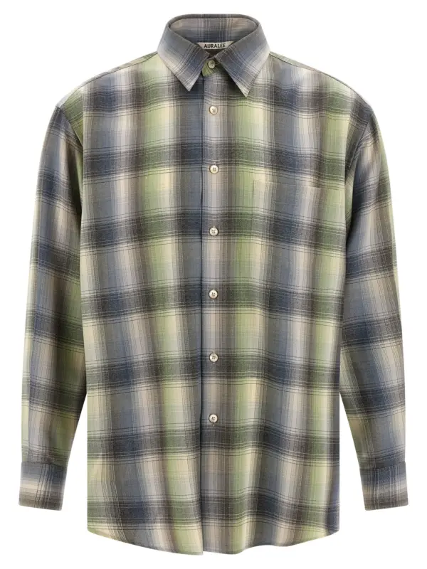 Ultra-fine wool shirt AURALEE Multicolor