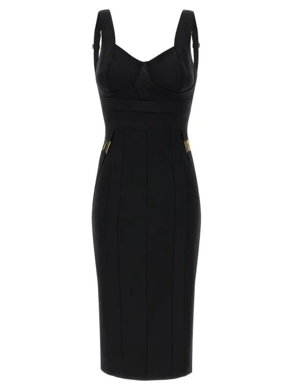Corset dress ELISABETTA FRANCHI Black
