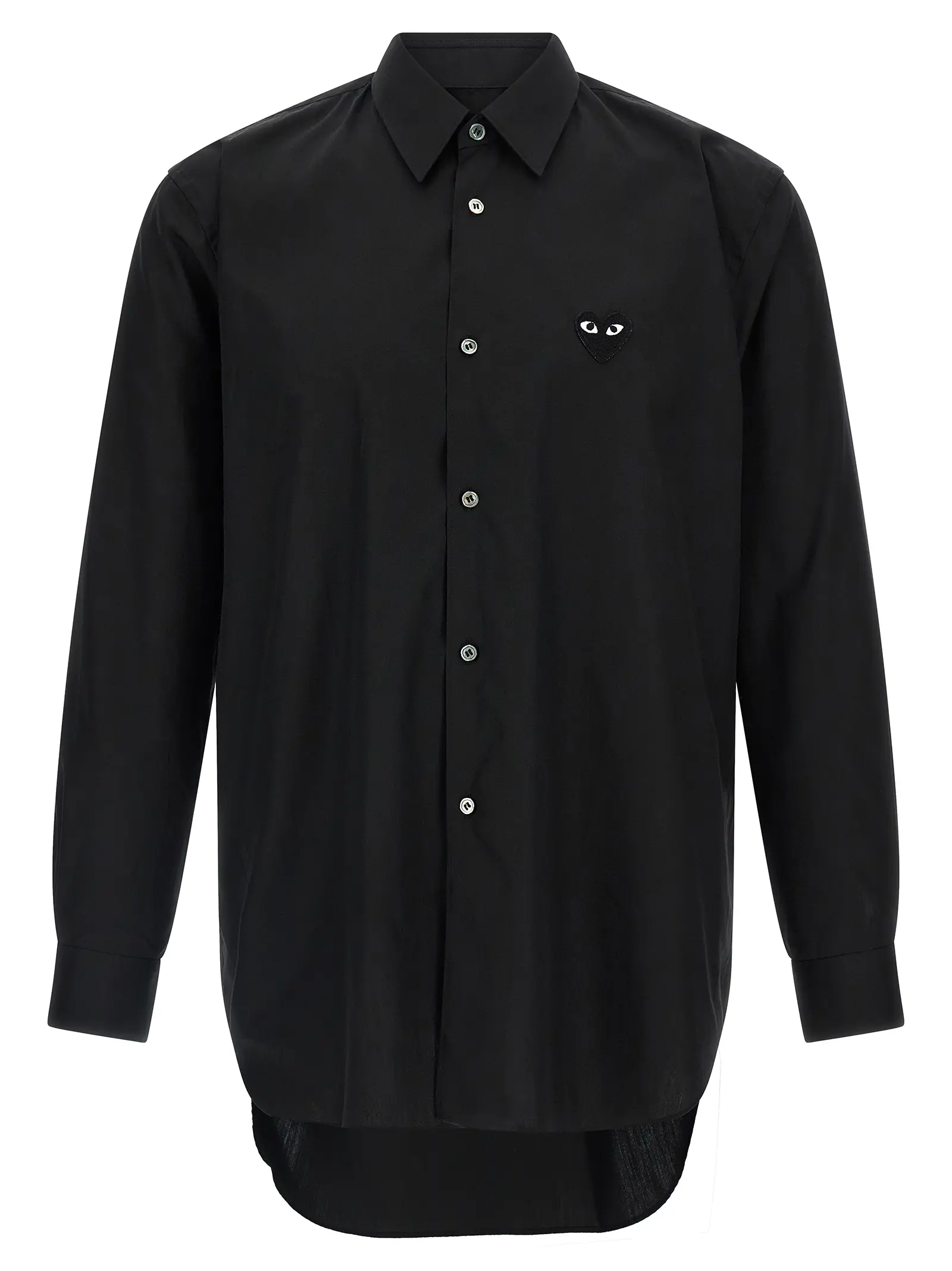 Сорочка Black Heart Comme Des Garçons Play Чорна 1 'Black Heart' shirt COMME DES GARÇONS PLAY Black