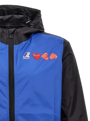 Comme Des Garçons Play x K-Way Jacket Man COMME DES GARÇONS PLAY Blue