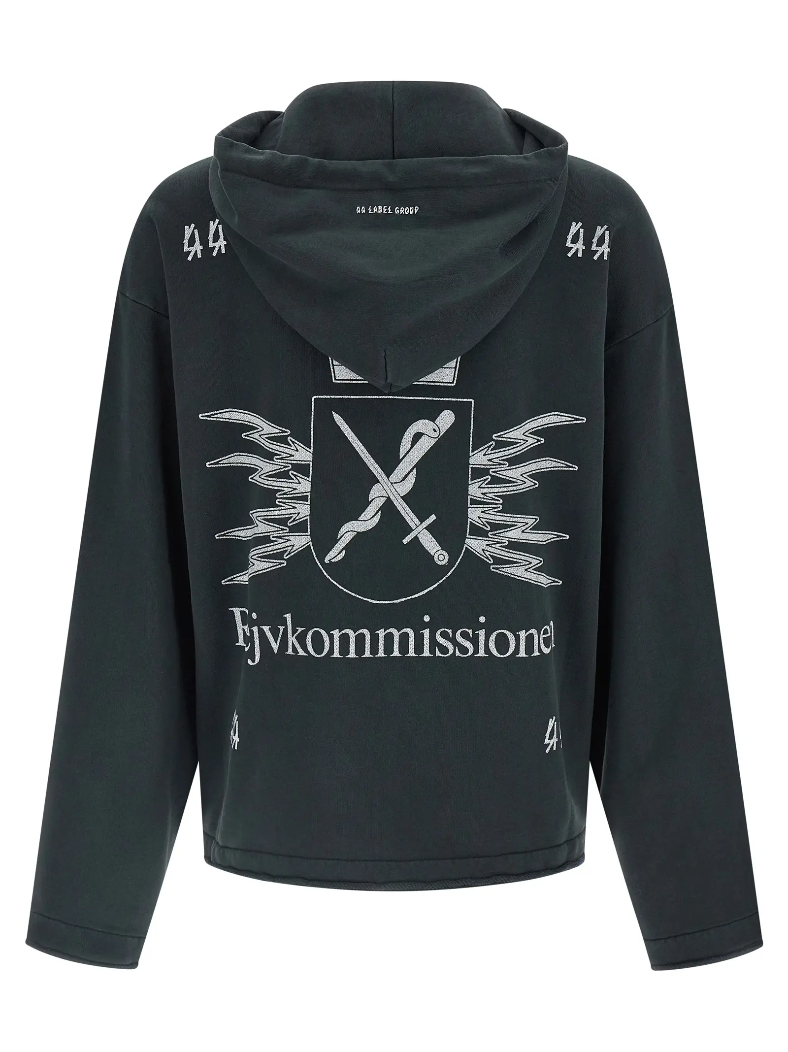 Худі Commission 44 Label Чорне 2 'Commission' hoodie B0030610FA679P685 44 LABEL Black