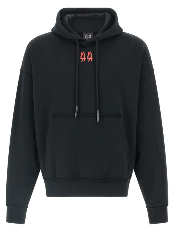 'Drip' hoodie 44 LABEL Black