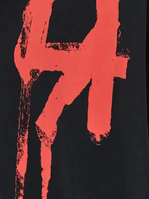 'Drip' hoodie 100% cotton 44 LABEL Black