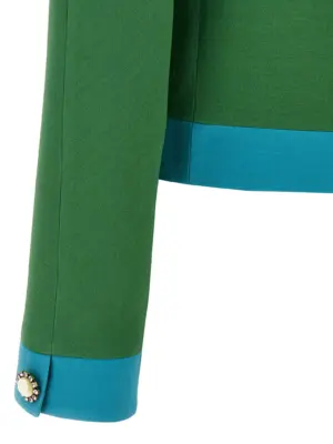 Valentino Garavani 'Solid' Blazer 65% virgin wool 35% silk VALENTINO GARAVANI Multicolor