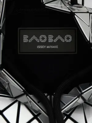 'Wring' bucket bag 100% polyester BAO BAO ISSEY MIYAKE Silver