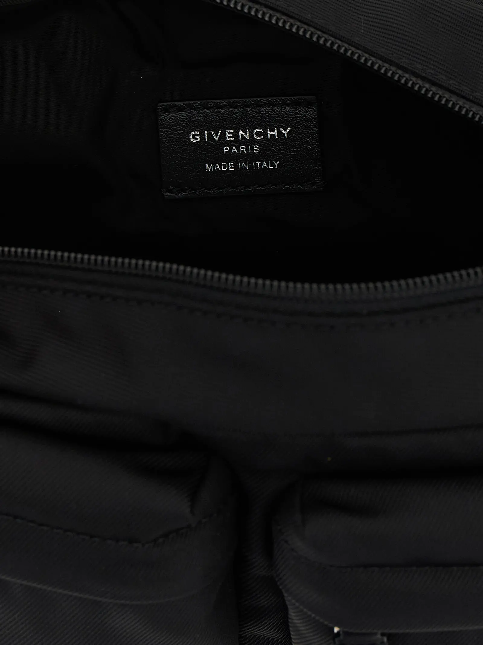 Сумка поясна Essential U Givenchy Чорна 4 'Essential U' fanny pack 100% polyamide GIVENCHY Black