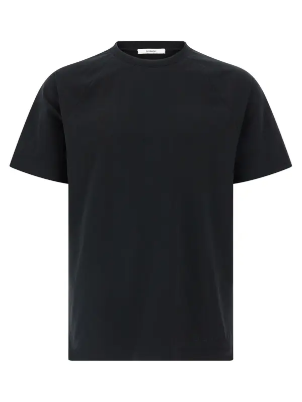 Satin insert t-shirt GIVENCHY White/Black
