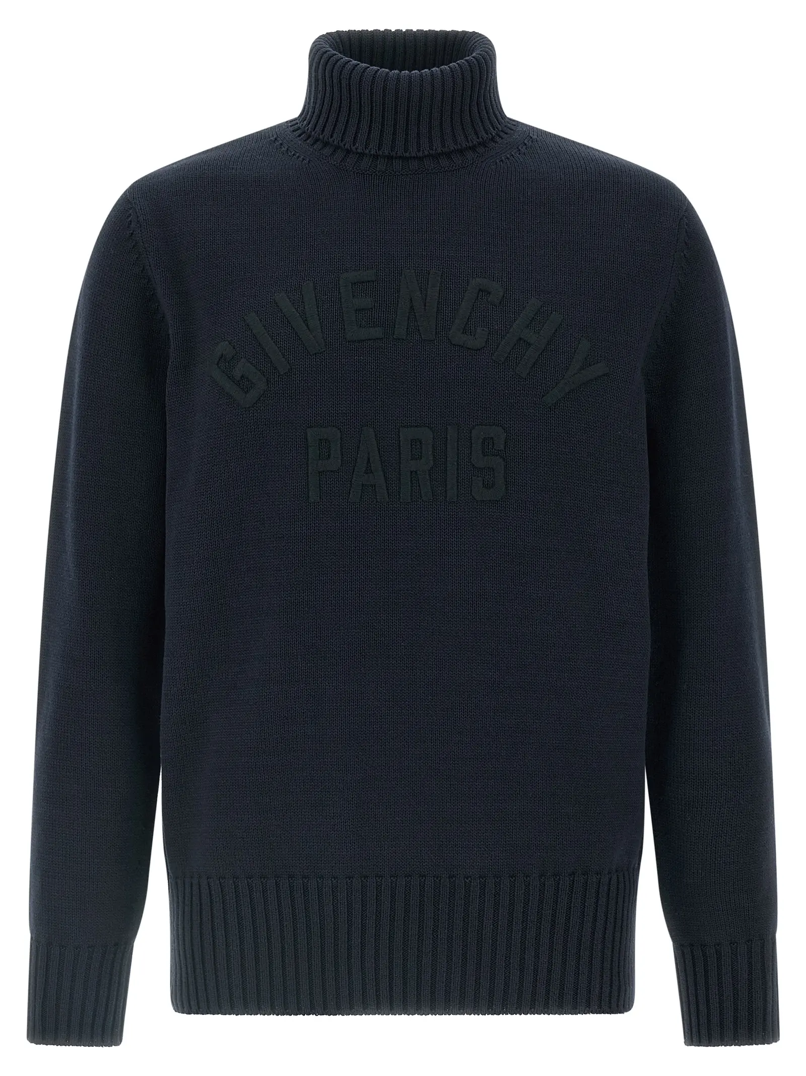 Гольф GIVENCHY Paris Givenchy Синій 1 'GIVENCHY Paris' turtleneck sweater GIVENCHY Blue