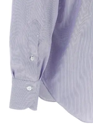 'Napoli' shirt 100% cotton FINAMORE Light Blue