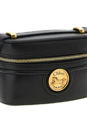 'Horse Medal' crossbody bag Woman CHLOÉ Black