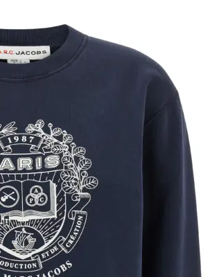 'Paris' APC capsule sweatshirt for Marc Jacobs Woman A.P.C. Blue