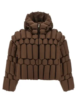 3D down jacket RAXXY Brown