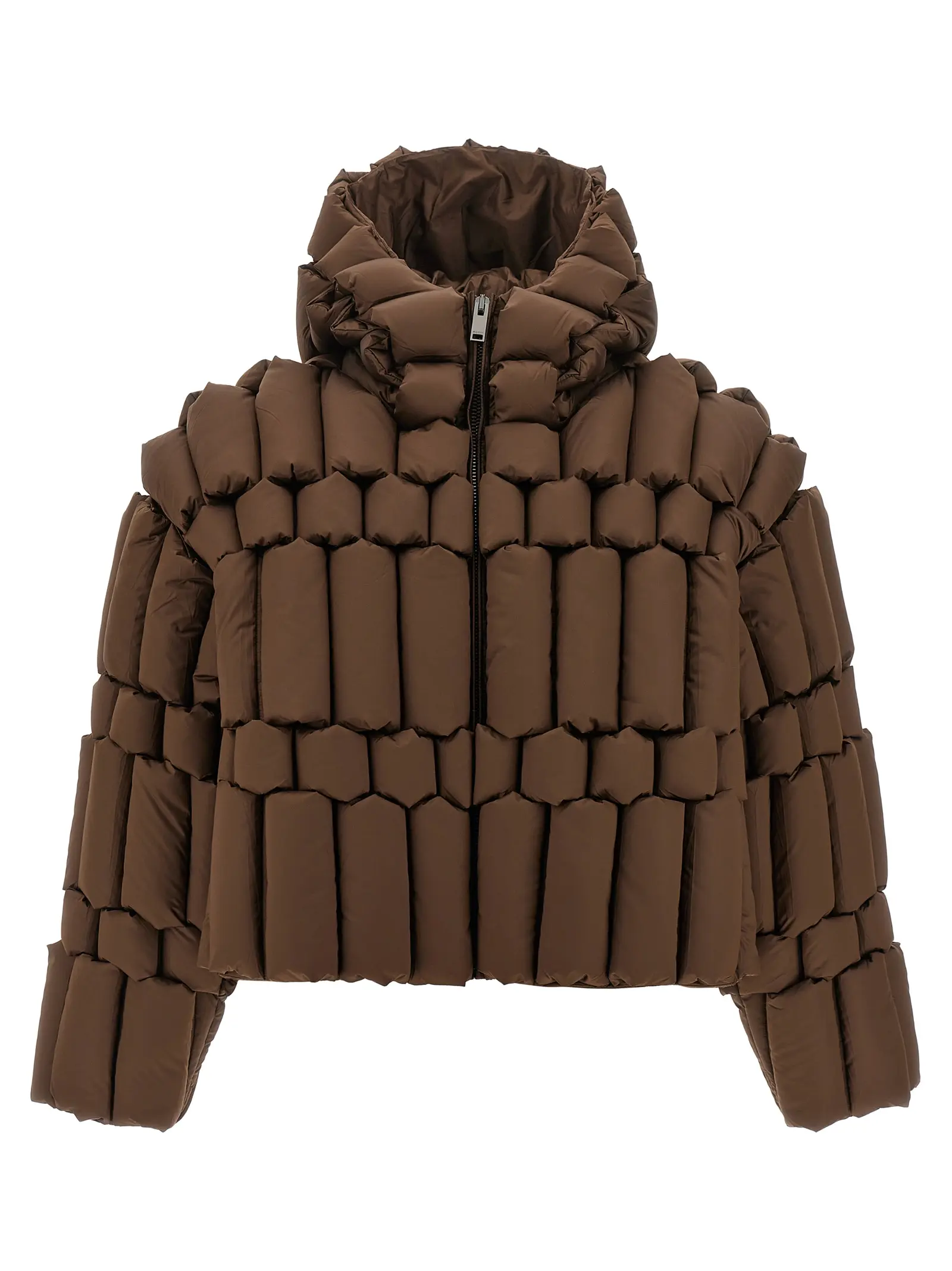 Пуховик 3D RAXXY Коричневий 1 3D down jacket RAXXY Brown