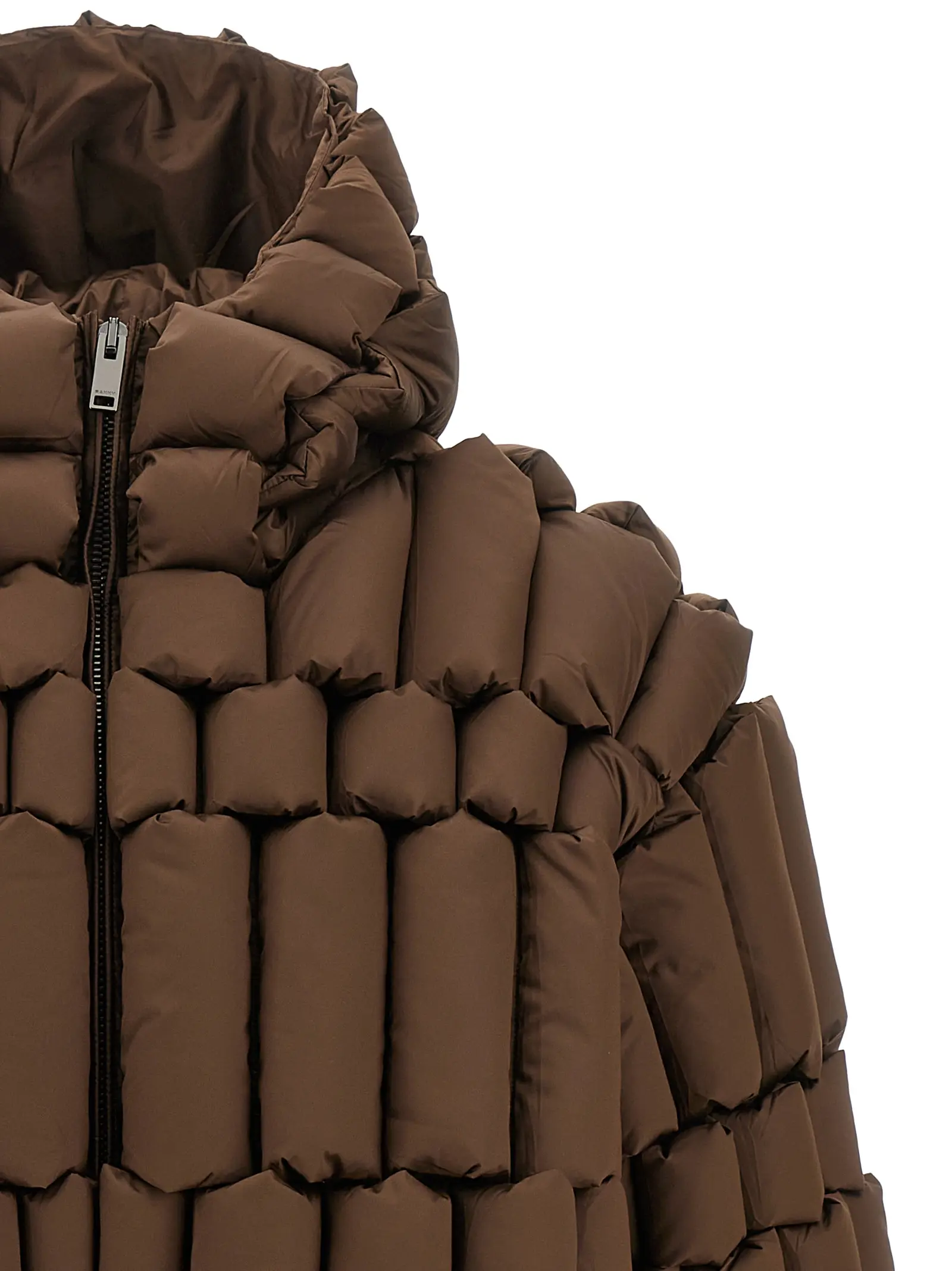 Пуховик 3D RAXXY Коричневий 3 3D down jacket Unisex RAXXY Brown