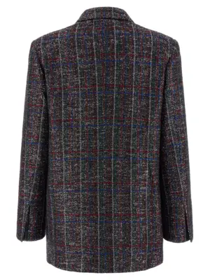Sequin tartan blazer DS25WF09BC005VS91R4 MISSONI Multicolor