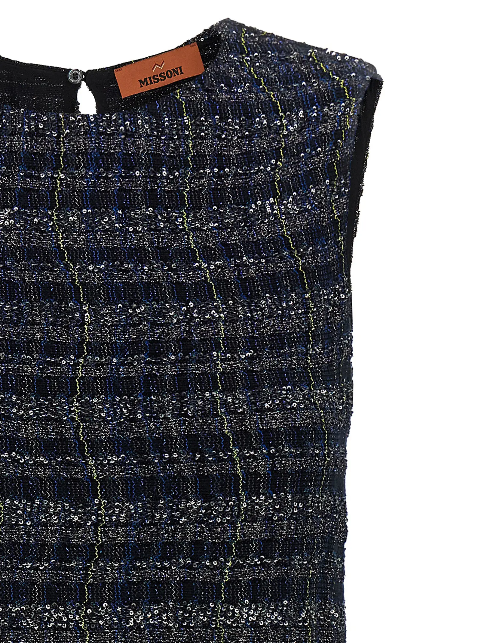 Сукня Check pattern Missoni Багатокольорова 3 Check pattern dress Woman MISSONI Multicolor