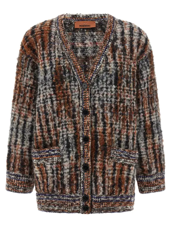 Bouclé wool cardigan MISSONI Multicolor