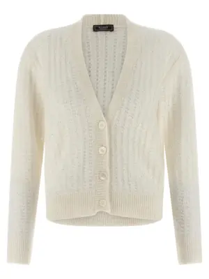 Tricot cardigan PESERICO White