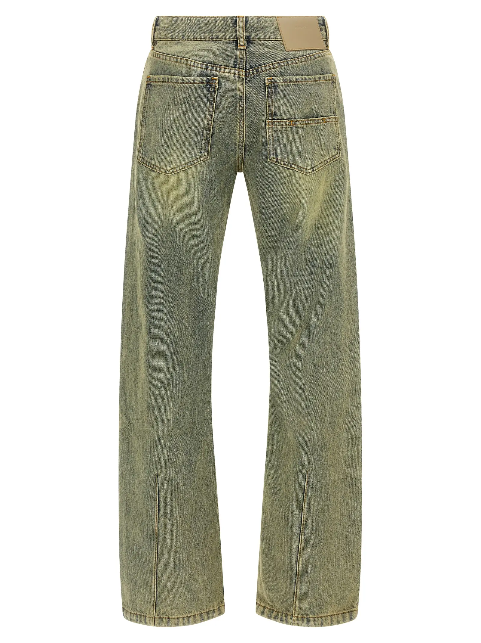 Джинси Lean Entire Studios Жовті 2 'Lean' jeans ESWW2511010SW0SW ENTIRE STUDIOS Yellow