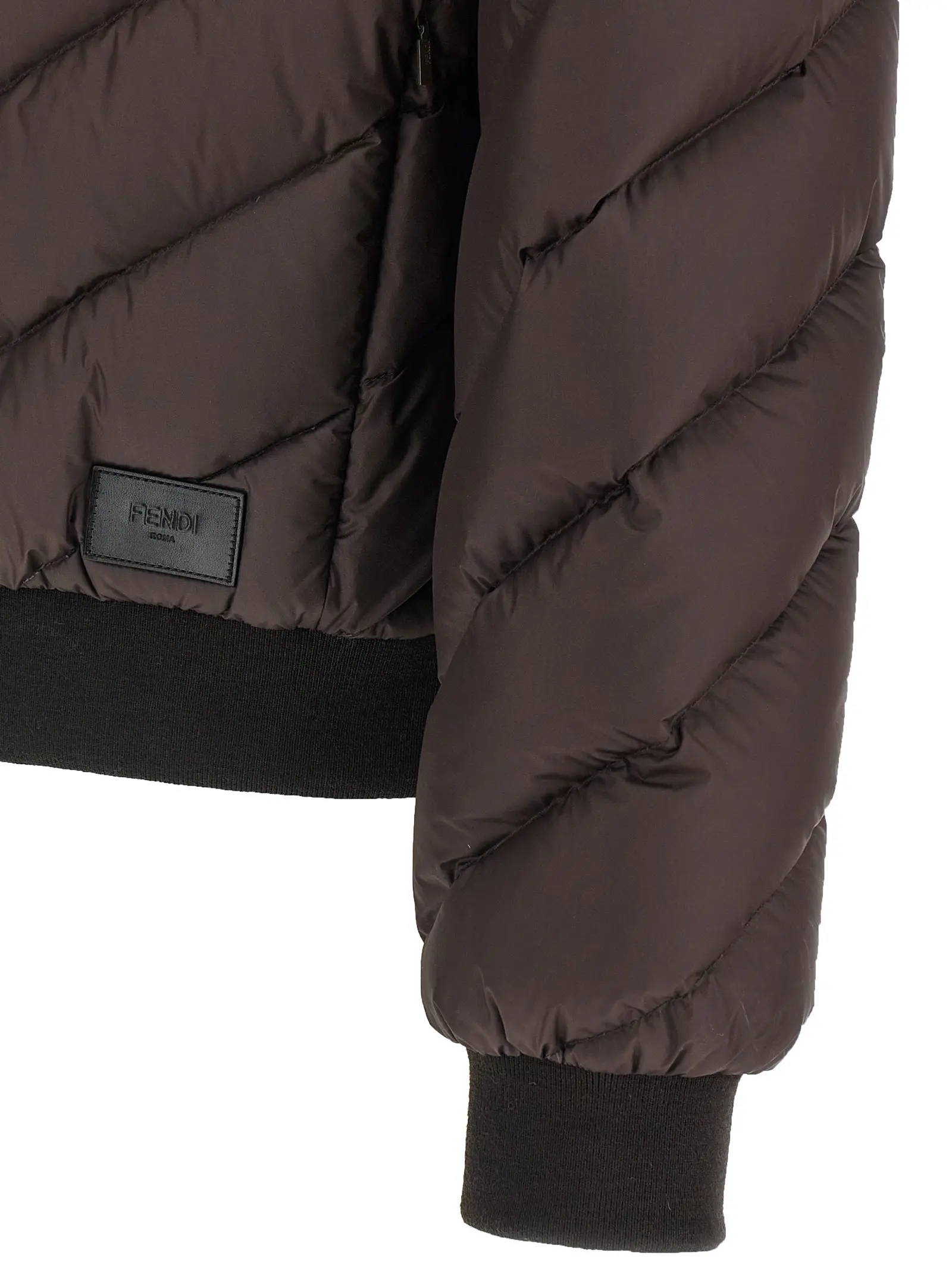Куртка пухова Reversible Fendi Багатокольорова 5 Reversible down jacket Fall Winter 2025/2026 FENDI Multicolor
