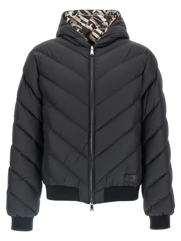 Reversible down jacket FENDI Multicolor
