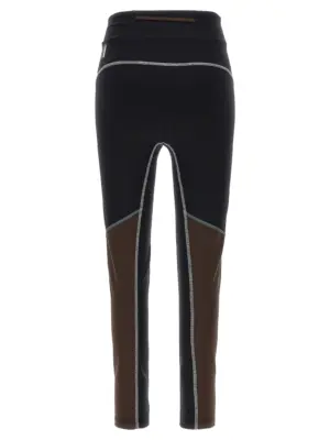 'Color Block' leggings FAB213AT93F0D9F FENDI Black