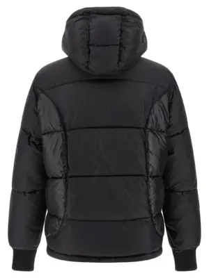 Logo patch down jacket FAECMRB2893PNY002N02 PHILIPP PLEIN Black