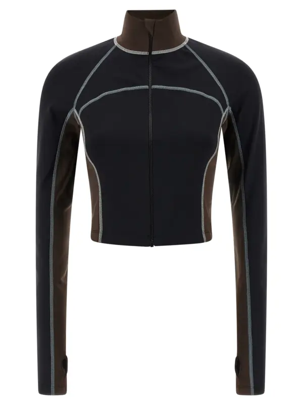 'Color Block' top FENDI Black