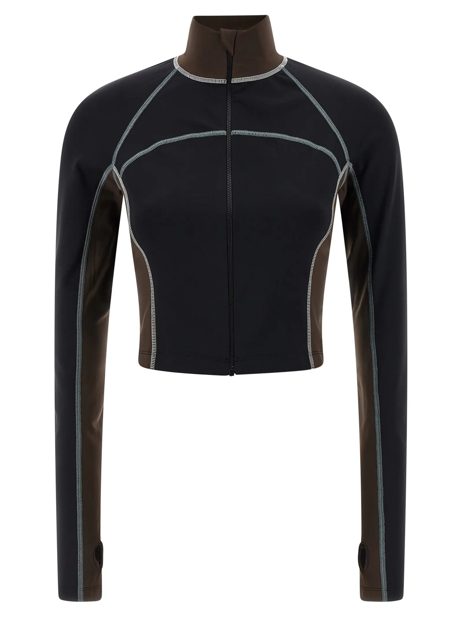 Топ Color Block Fendi Чорний 1 'Color Block' top FENDI Black