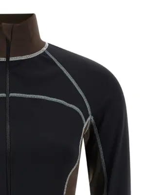 'Color Block' top Woman FENDI Black