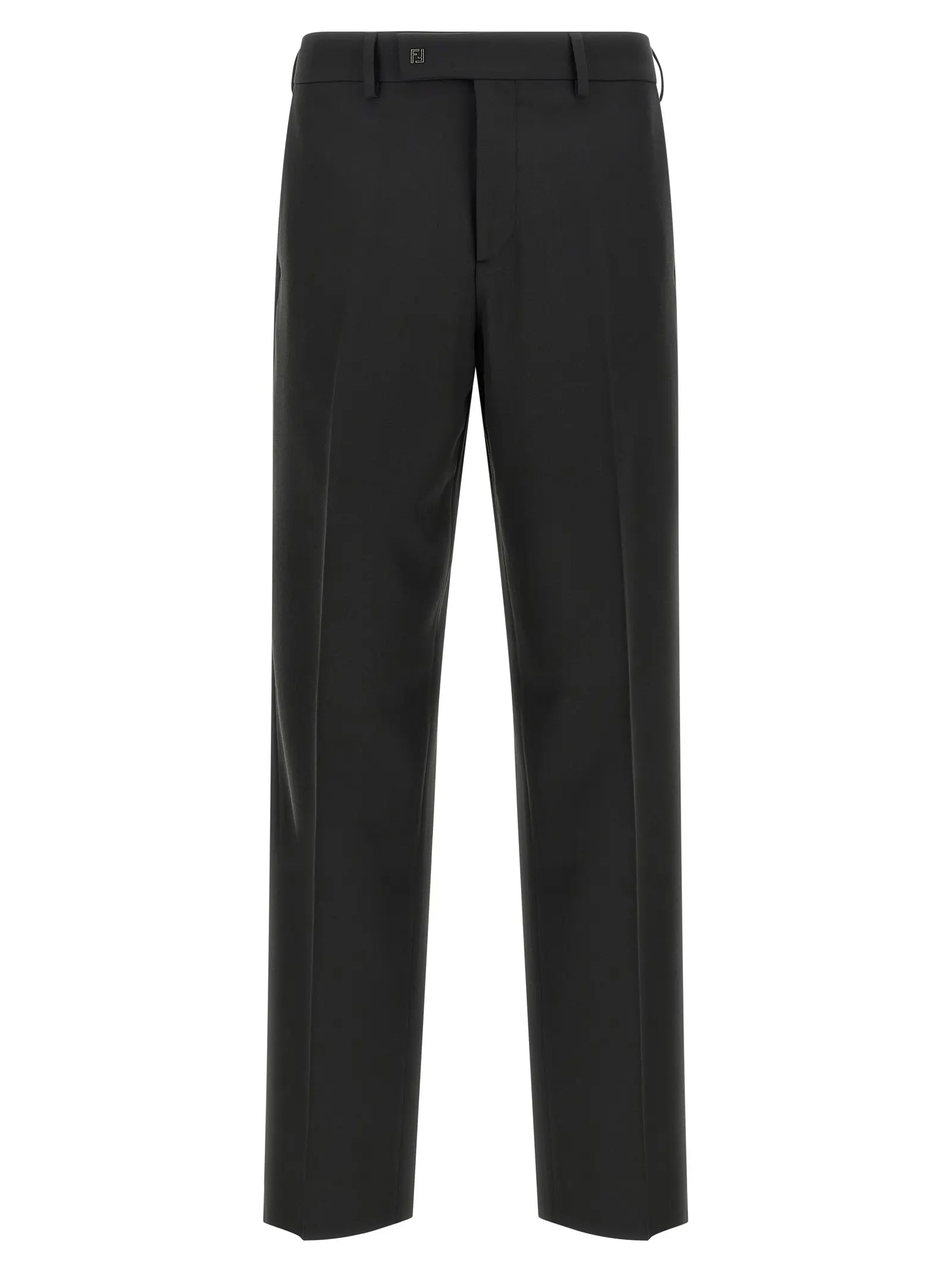 Штани Gabardine Fendi Чорні 1 Gabardine trousers FENDI Black
