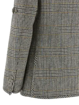 Prince of Wales blazer 100% wool THOM BROWNE Multicolor