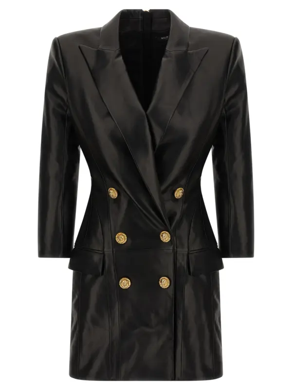Blazer dress BALMAIN Black
