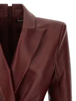 Blazer dress Woman BALMAIN Bordeaux