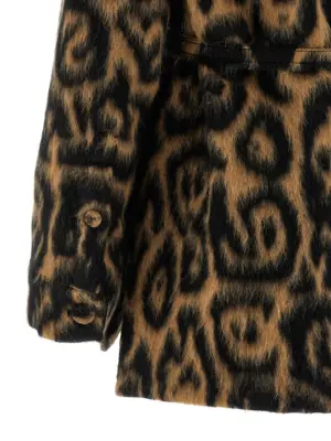 Animalier jacket 62% virgin wool 38% wool FENDI Beige