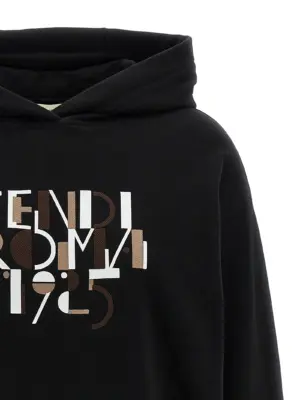 'Fendi Roma' sweatshirt Woman FENDI Black