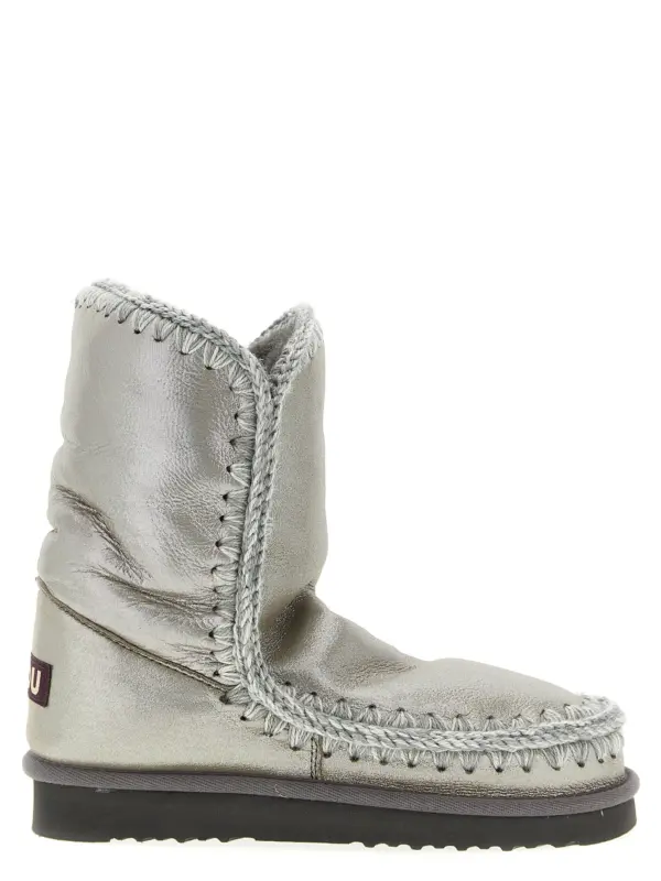 'Eskimo 24' ankle boots MOU Silver
