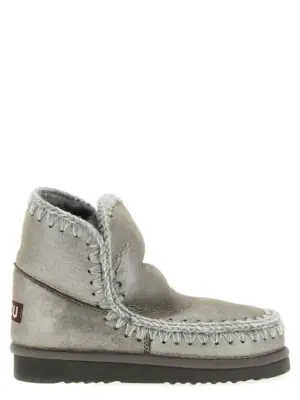 'Eskimo 18' ankle boots MOU Silver