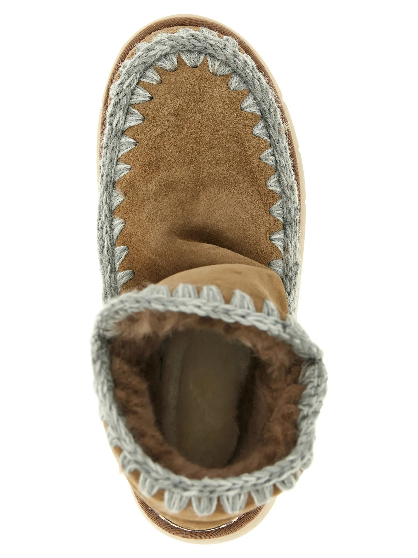 Черевики Eskimo 18 Bounce suede Mou Бежеві 4 'Eskimo 18 Bounce suede' ankle boots 100% sheepskin leather (Ovis Aries) MOU Beige