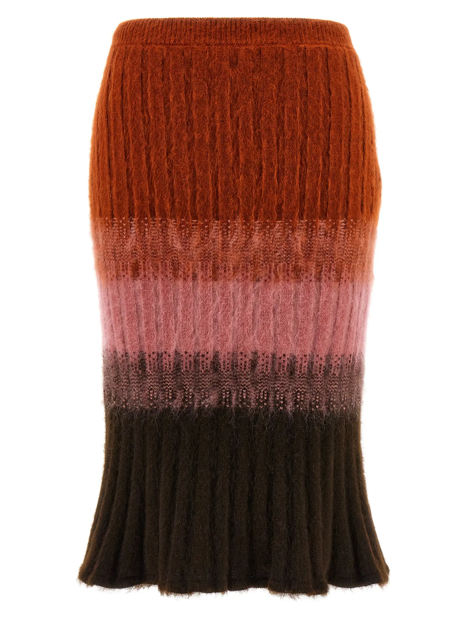 Спідниця вовняна Wool Fendi Багатокольорова 1 Wool skirt FENDI Multicolor