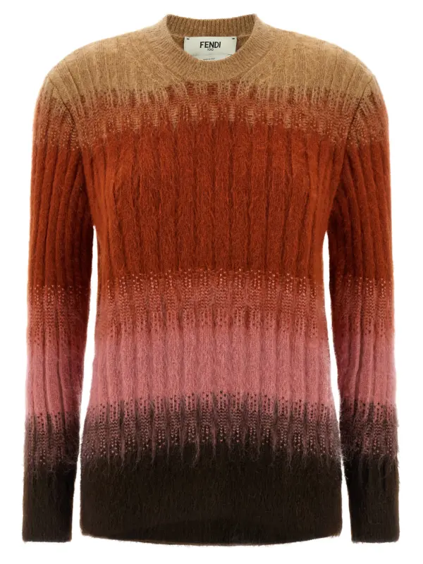 Vanite knit sweater FENDI Multicolor